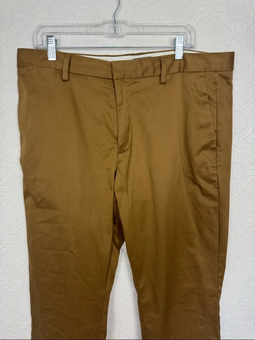 Banana Republic‎ Aiden Slim Fit Chinos Men’s 36x30 Brown Stretch Cotton Pants
